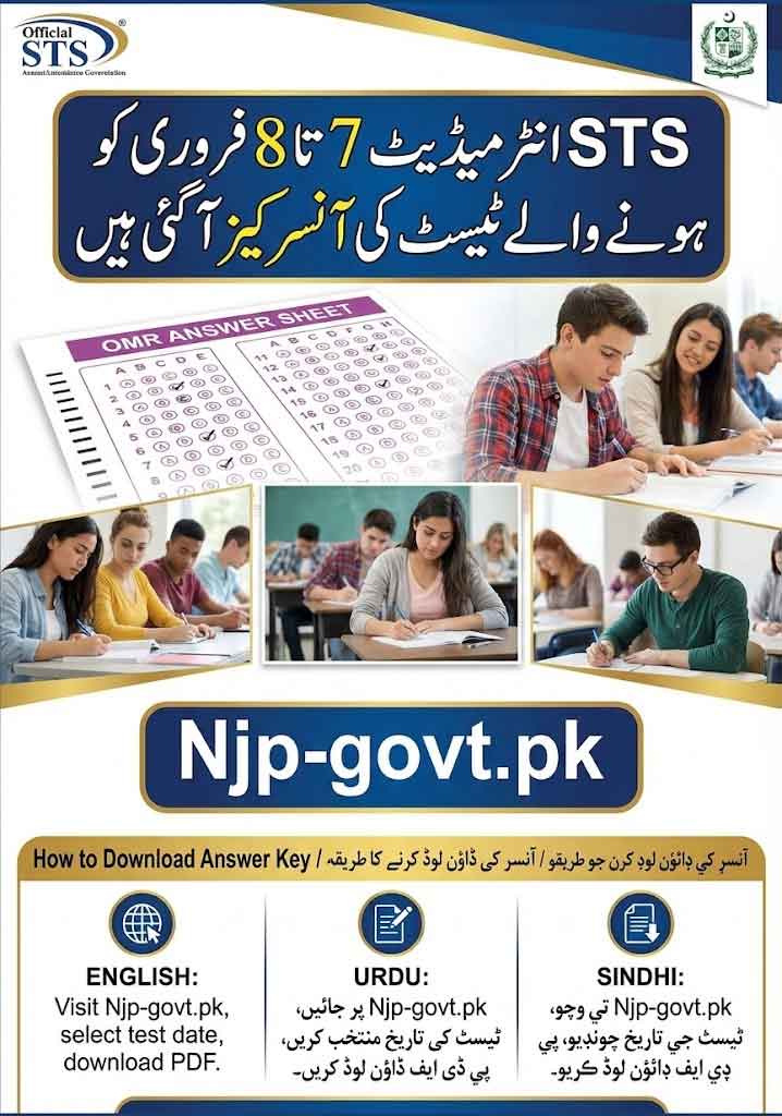 STS Intermediate Answer Key