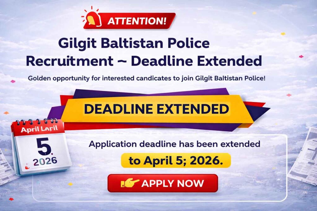GB Police Jobs 2026